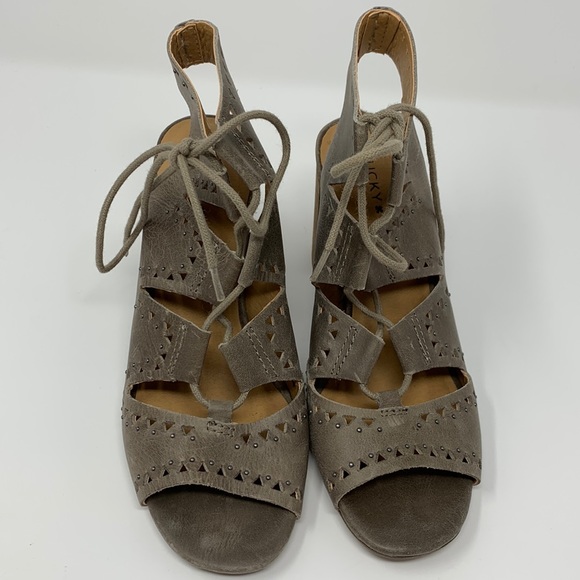Lucky Brand leather heels - Picture 2 of 15